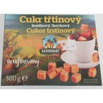 Cassonade Třtinový cukr nerafinovaný kostkový 500 g – Zboží Dáma