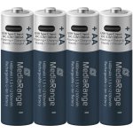 MediaRange nabíjecí USB-C 1400 mAh 4ks MRBAT161 – Zboží Živě