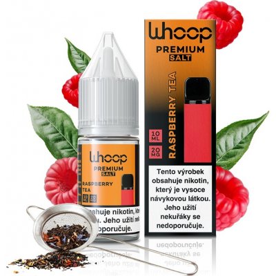Whoop Salt Raspberry Tea 10 ml 20 mg – Zbozi.Blesk.cz