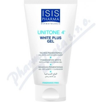 Isis Unitone 4 White plus gel čistící pleťový gel s bělícím účinkem 150 ml