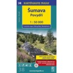 KT 38 Šumava Povydří mapa 1:50t. – Zboží Mobilmania