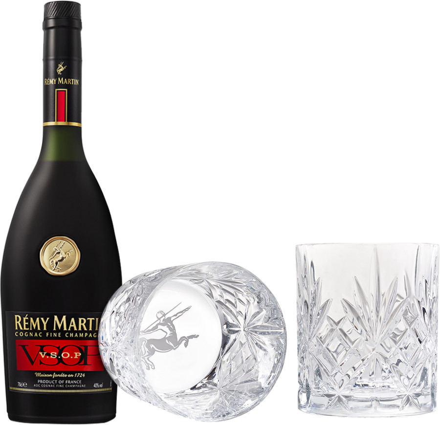 Remy Martin VSOP 0,7 l (2 originální skleničky)