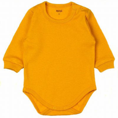 Kojenecké body dl. rukáv hořčice – Hledejceny.cz