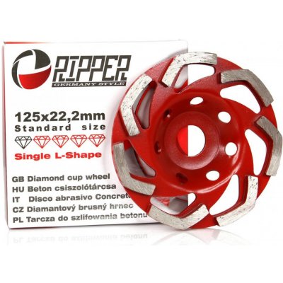 RIPPRipper R Kotouč brusný diamantový 125 x 22,2 mm M90901 – Zboží Dáma