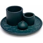 Nefertitis Keramický petrol stojánek pro palo santo, svazky a tyčinky NF58138 - cca 13 x 6 cm – Zboží Mobilmania