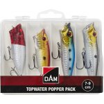 Dam Sada Woblerů Topwater Popper Pack 7-9 cm – Zbozi.Blesk.cz