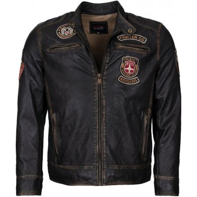 Brixton Flight Pilot Rub Off černá – Zboží Mobilmania