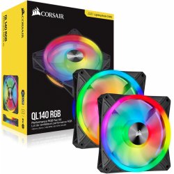 Corsair iCUE QL140 RGB PWM Dual Fan CO-9050100-WW
