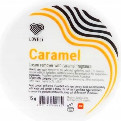 Krásný odstraňovač krémově karamelový 15g – Zboží Dáma