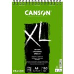 Canson XL Recycled Skicák v kroužkové vazbě A4 160g 50 listů – Zboží Dáma