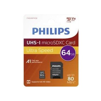 Philips microSDXC 64 GB FM64MP45B/10