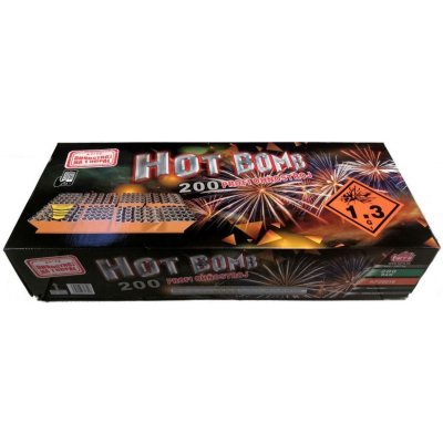 Tarra pyrotechnik Profi složený ohňostroj HOT BOMB 200 ran – Hledejceny.cz
