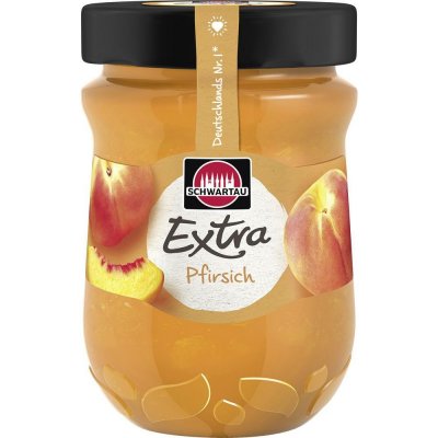 Schwartau extra broskvový Džem 340 g – Zboží Dáma