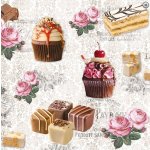 ubrousek 33 x 33 cm dortíky – HobbyKompas.cz