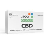 Jadon oil caps CBD kapsle s konopným olejem s 15 mg CBD a vitamínem B12 30 kapslí – Zboží Mobilmania