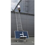 FISTAR Žebříkový střešní výtah pro fotovoltaiku s navijákem 12m + transportní vozík pro fotovoltaické solární panely – Zboží Mobilmania