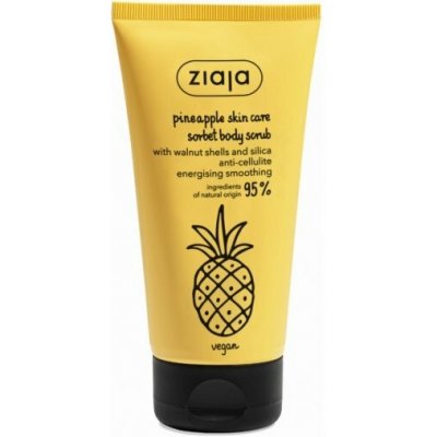 Ziaja Tělový peeling Pineapple Skin Care 60 ml – Zboží Mobilmania