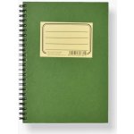 BOBO kroužkový blok Zelenáč A5 linko-tečkovaný – Sleviste.cz