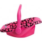 PlayTo Autosedačka pro panenky Anetka růžová – Zboží Dáma