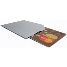 Cryptalloy stíněný ochranný obal pro bezkontaktní karty standard šedé