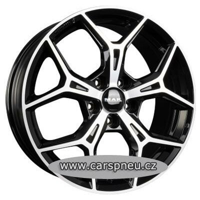 MAK Epica 6,5x18 5x114,3 ET32 black polished – Sleviste.cz