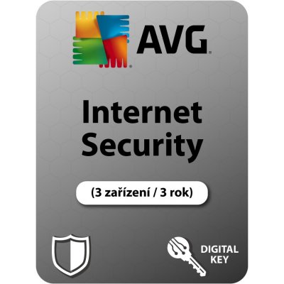 AVG Internet Security 3 lic. 3 roky SN elektronicky (ISCEN36EXXS003) – Hledejceny.cz