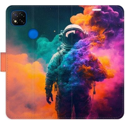 Pouzdro iSaprio flip Astronaut in Colours 02 Xiaomi Redmi 9C – Zboží Mobilmania