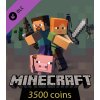 Herní kupon Minecraft Minecoins Pack 3500 Coins