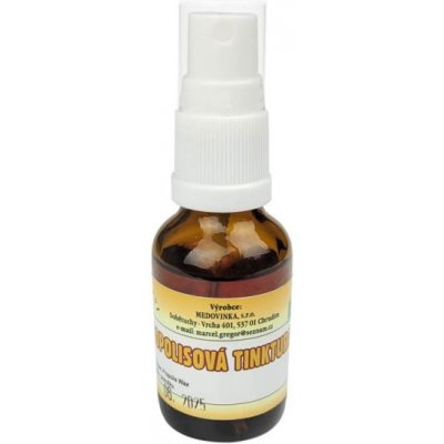 Propolisová tinktura ve spreji Medovinka 25 ml – Hledejceny.cz