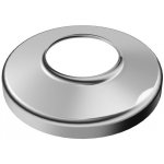 Hahn Steel Krycí rozeta O80 mm s vnitřním otvorem O20 mm, leštěná – Zboží Mobilmania