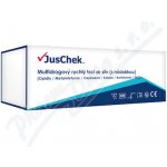 JusChek Multidrogový rychlý test ze slin 1 ks – Sleviste.cz
