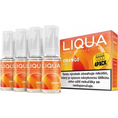 Ritchy Liqua Elements 4Pack Orange 4 x 10 ml 18 mg