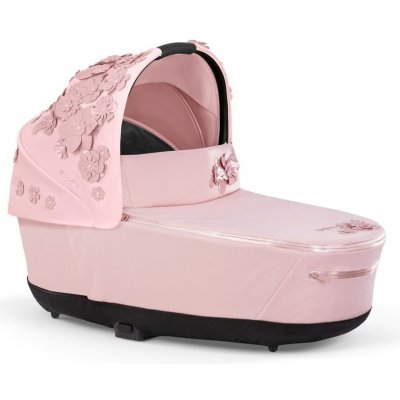 CYBEX Priam Lux Carry Cot Fashion Simply Flowers Collection light pink