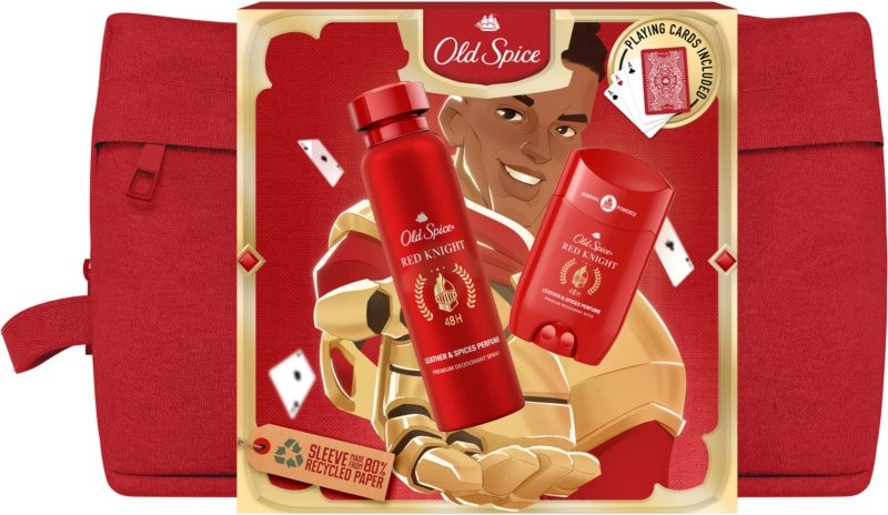 Old Spice Red Knight deospray 200 ml + deostick 65 ml + kosmetická taška dárková sada