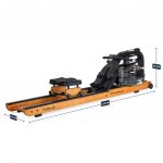 TUNTURI Fluid Rower Apollo Plus (BT) – Zboží Dáma