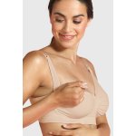 Carriwell mateřská a kojicí podprsenka s Carri Gel kosticemi tělová – Zboží Dáma