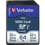 Verbatim Pro U3 SDXC 64 GB 47022 – Zboží Živě