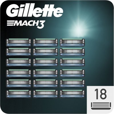 Gillette Mach3 18 ks – Sleviste.cz