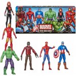 Hasbro Avengers Marvel Sada 6 Figurek vdova Iron Man Star Lord Amerika Hulk Spiderman