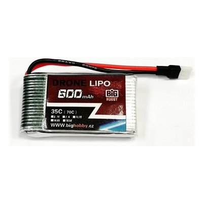 DRONE LIPO Li-pol baterie 600mAh 1S 35C 70C – Zbozi.Blesk.cz