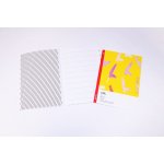 Optys Školní sešit 511L s dvěma pomocnými linkami 20 mm a s lenochem pro sklon písma písmena – Zboží Dáma