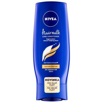 Nivea Hairmilk Care Conditioner s mléčnými proteiny pro silné vlasy 200 ml
