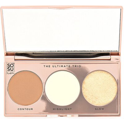 SOSU Cosmetics Paletka na obličej The Ultimate Trio Palette 2,26 g – Zbozi.Blesk.cz