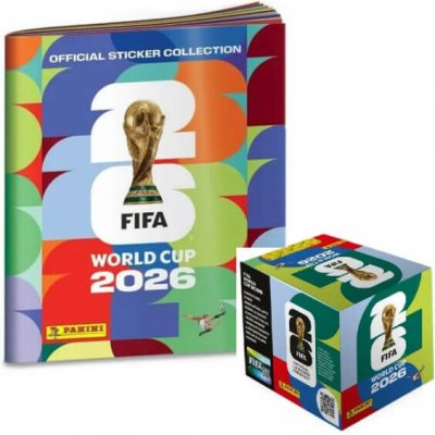 Panini Fifa World Cup 2026 Stickers kombo 50 balíčků a alba – Zboží Mobilmania