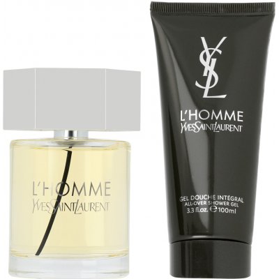 Yves Saint Laurent L'Homme EDT 100 ml + sprchový gel 100 ml dárková sada