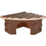 Trixie Jesper Dřevěný dům rohový pro morče 32 x 13 x 21 cm – Zboží Mobilmania