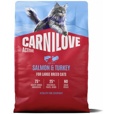Carnilove Active Kittens Salmon and Turkey 6 kg – Zboží Dáma