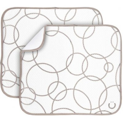 Ubbi Sušicí podložka z mikrovlákna 2ks, Taupe – Sleviste.cz