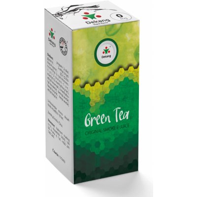 Dekang Green Tea zelený čaj 10 ml 0 mg – Zbozi.Blesk.cz