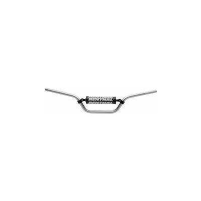 RENTHAL řídítka 7/8 CALA 22mm ATV HANDLEBAR SILVER HONDA TRX 400/450 PADDED, barva stříbrná s hrazdou